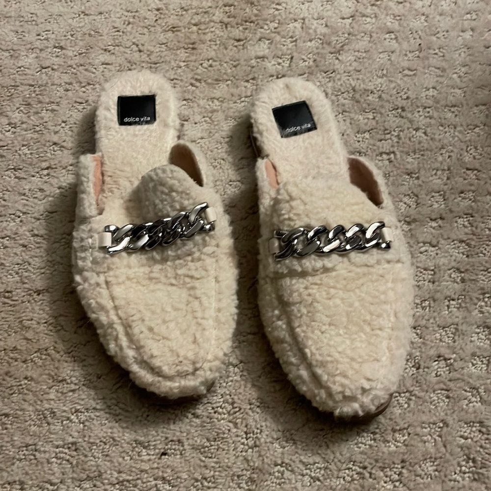 Dolce Vita Sherpa Slide Flats